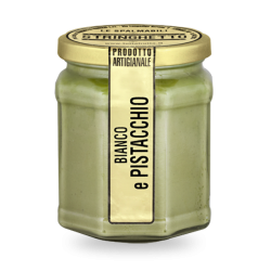 Bianco e pistacchio