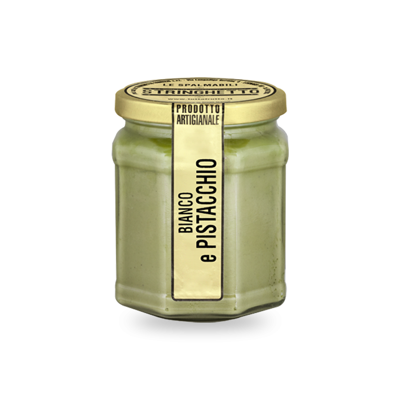 Bianco e pistacchio