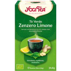 YogiTea® Tè Verde Zenzero Limone