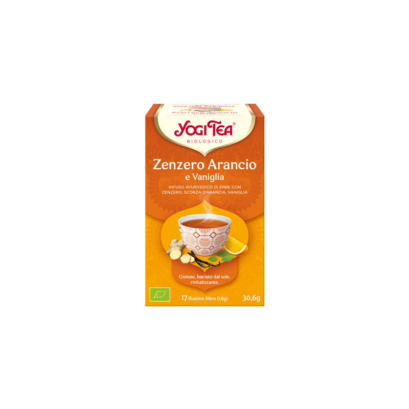 YogiTea® Zenzero Arancio Vaniglia