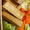 Riso Ricoperto di Tofu Affumicato alla Griglia